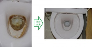 杉っ子倶楽部 福祉くりーサービス 清掃事例トイレ１
